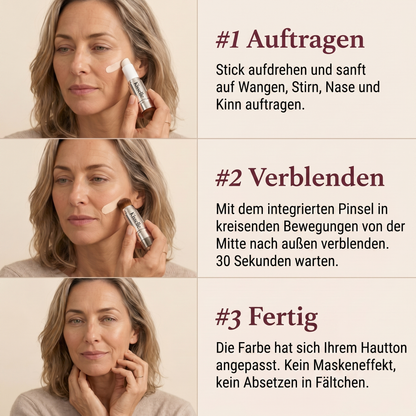 Kisselle™ Foundation Stick — Der Stick, der sich Ihrem Hautton anpasst